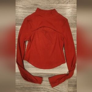 Elegant Red Women's Top